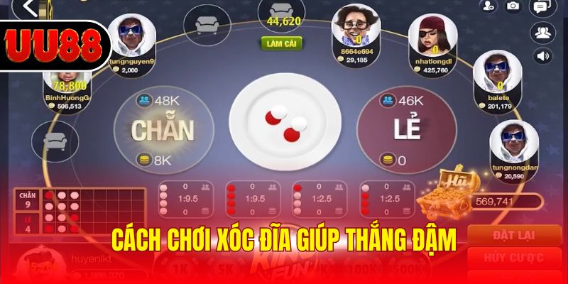 Cách chơi xóc đĩa giúp thắng đậm